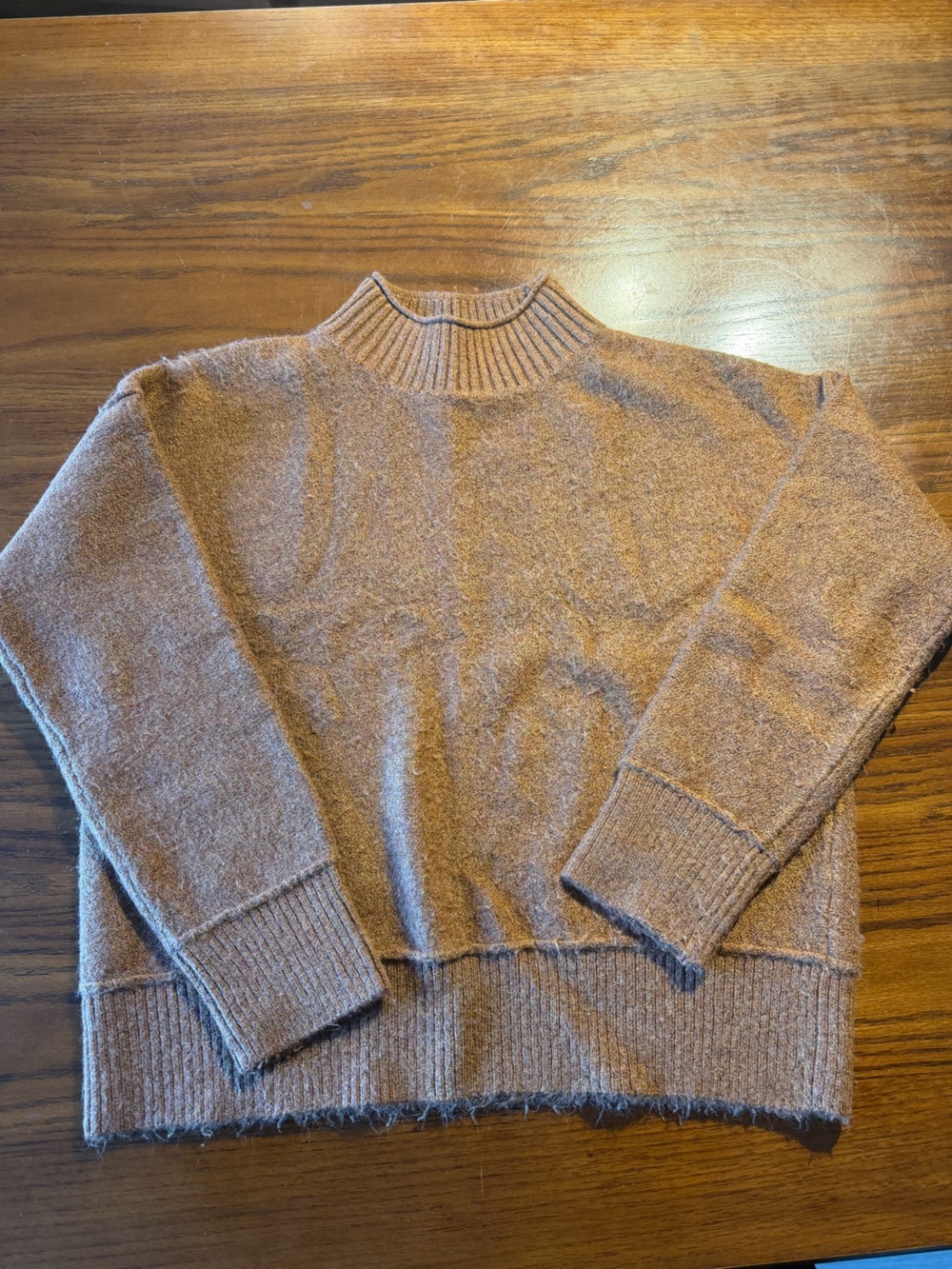 Universal Thread Ribbed Mock Neck Sweater - Picture 3 of 3